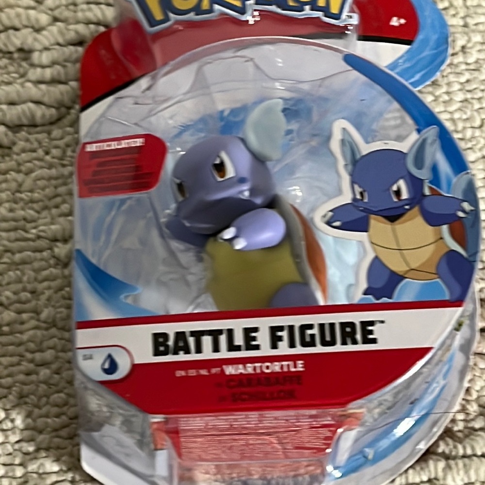 Pokémon battle Figure wartortle